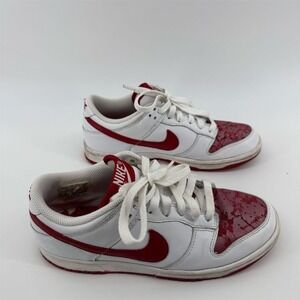 Nike Dunk Low Rose Women's Sneakers White Varsity Red Size 7